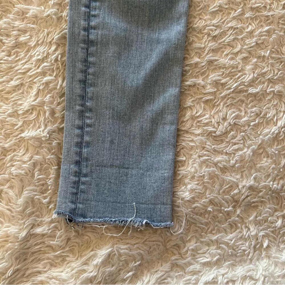 Rag & Bone Light Wash Skinny Jeans Rae Hem Distressed Size 28 - Picture 4 of 14